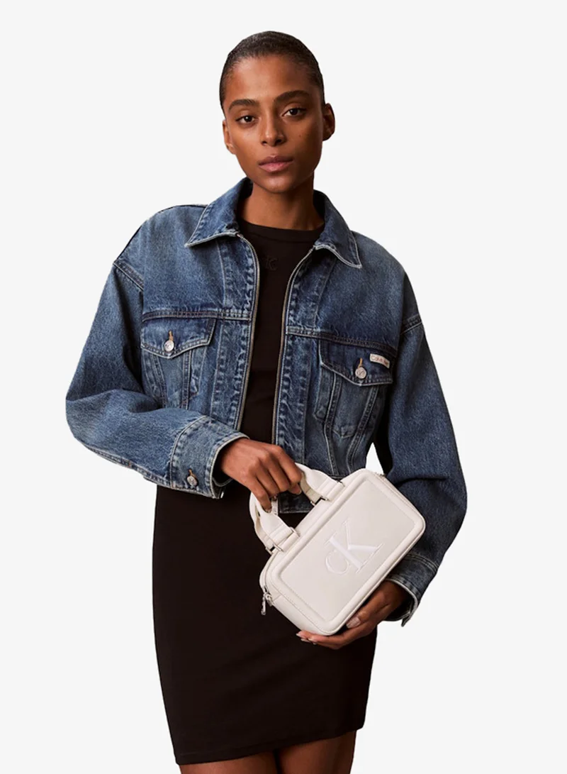 CALVIN KLEIN  Bold Elongated Mini Tote Bag for Women | Best Price UAE